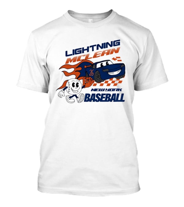 Lightning McLean 26 New York Baseball Players T-Shirt