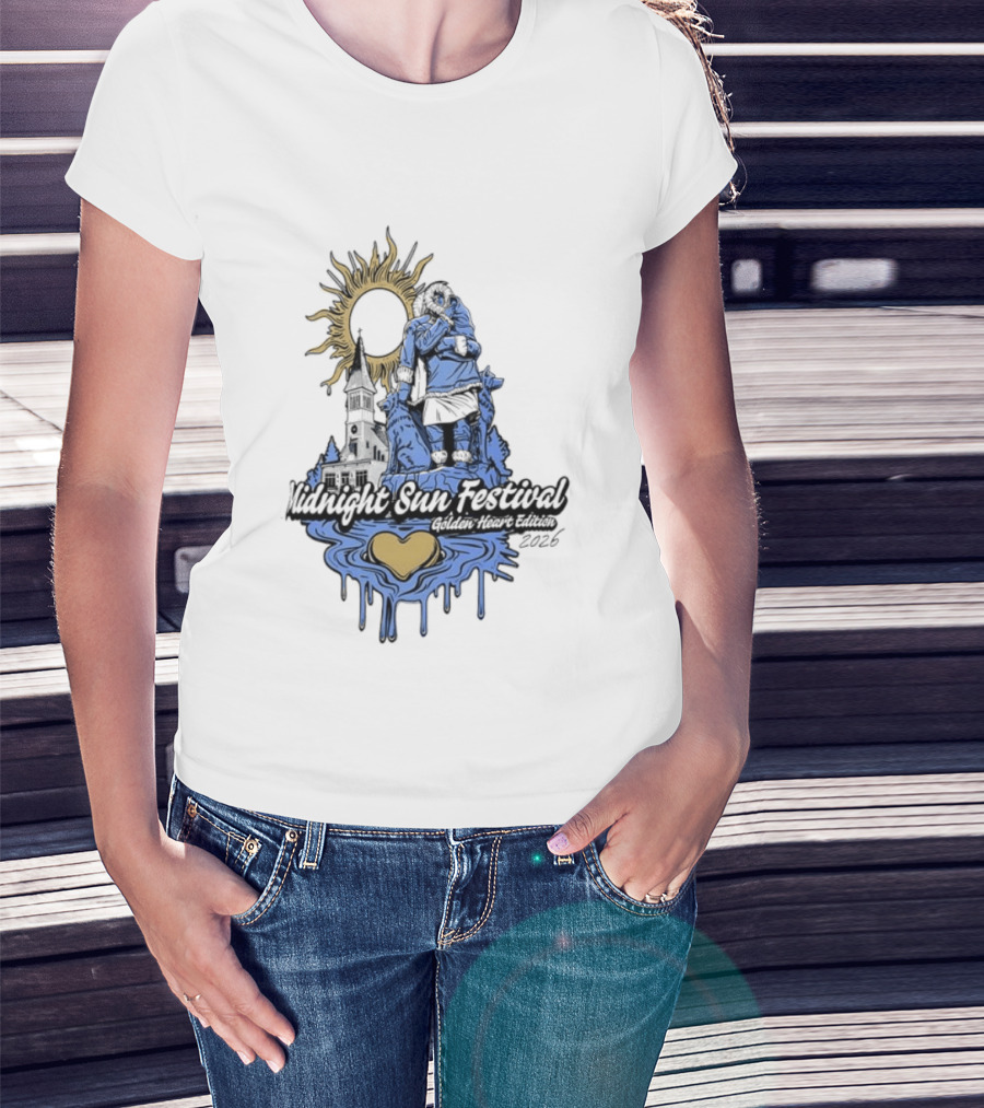 Midnight Sun Festival Golden Heart Edition 2023 T-Shirt