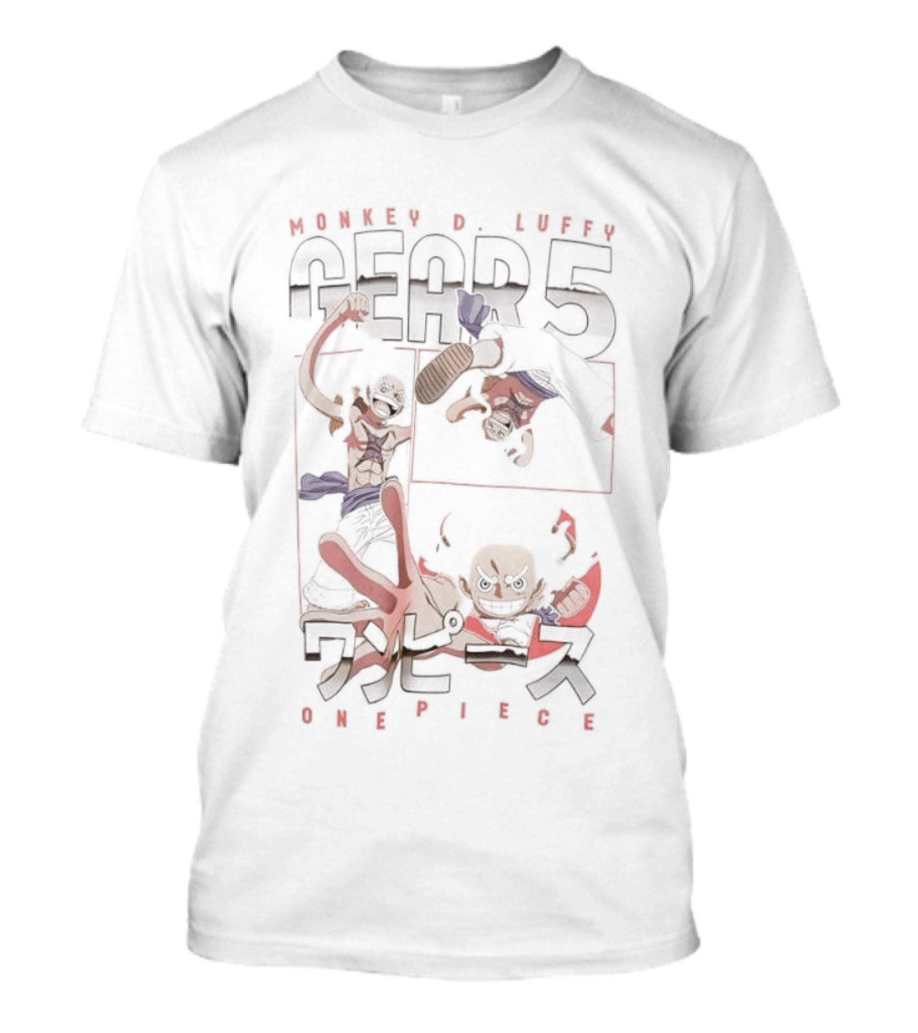 One Piece Monkey D. Luffy Gear 5 T-Shirt