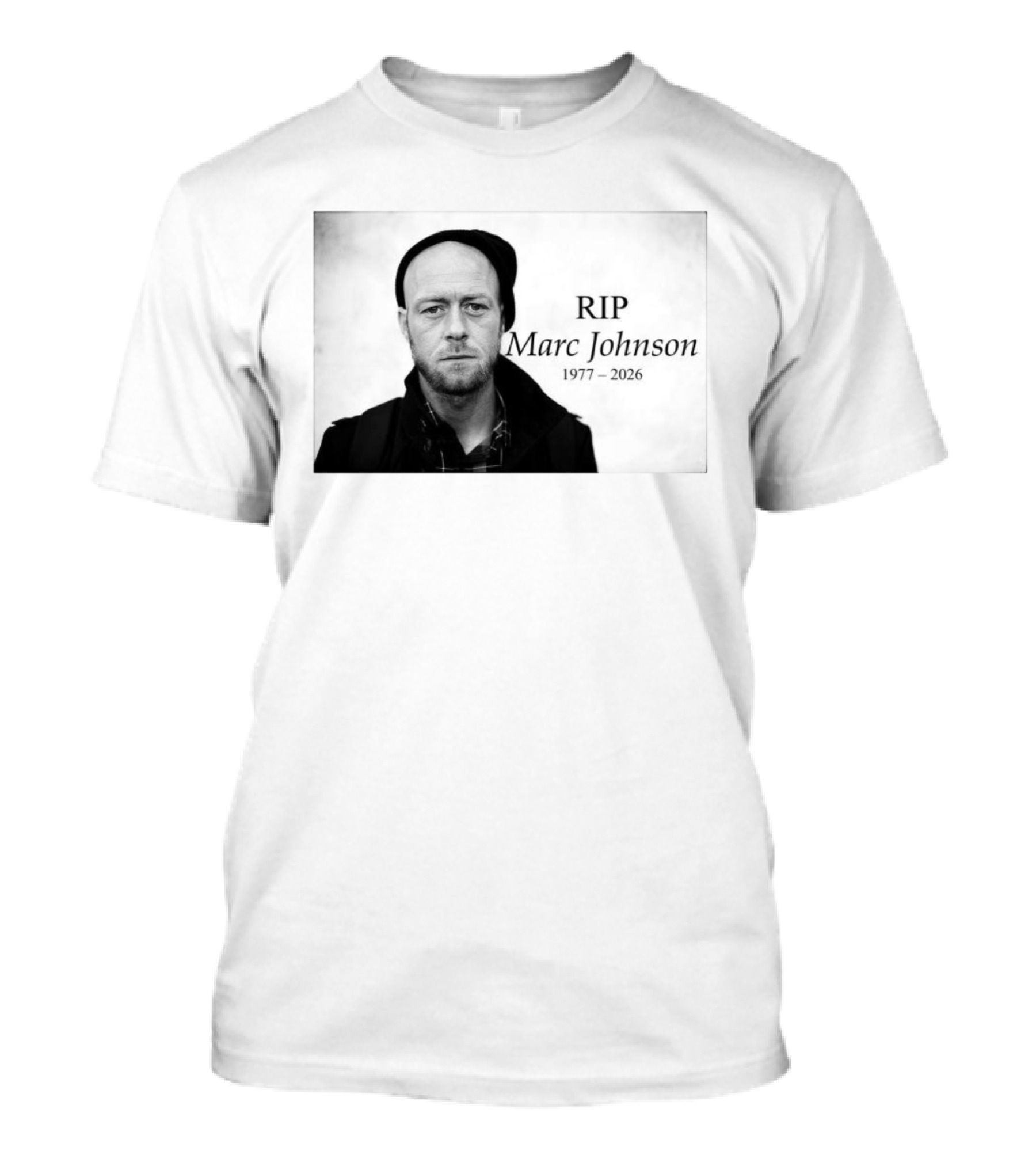 RIP Marc Johnson 1977 2026 Memorial T-Shirt