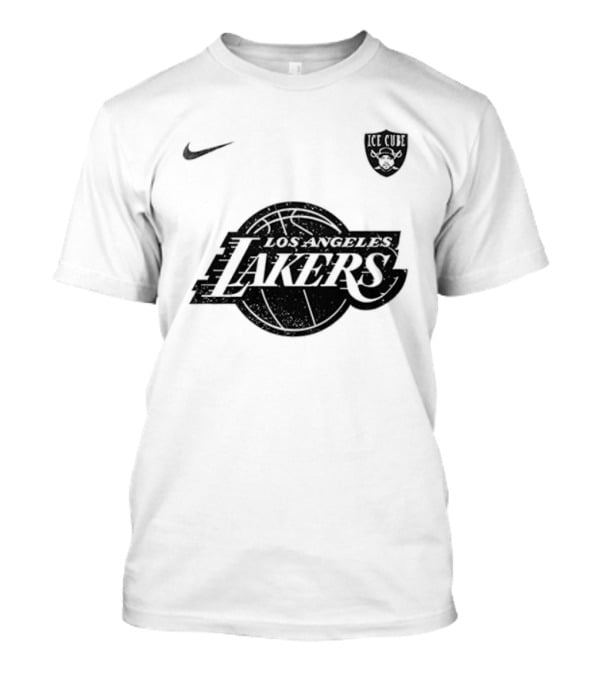 Los Angeles Lakers Ice Cube Truth To Power Four Decades Of Attitude Tour Nike Collaboration T-Shirt