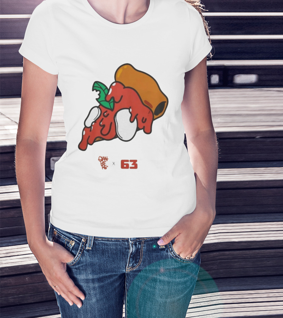 Francesco Bagnaia Ello 2026 X 63 Pizza T-Shirt