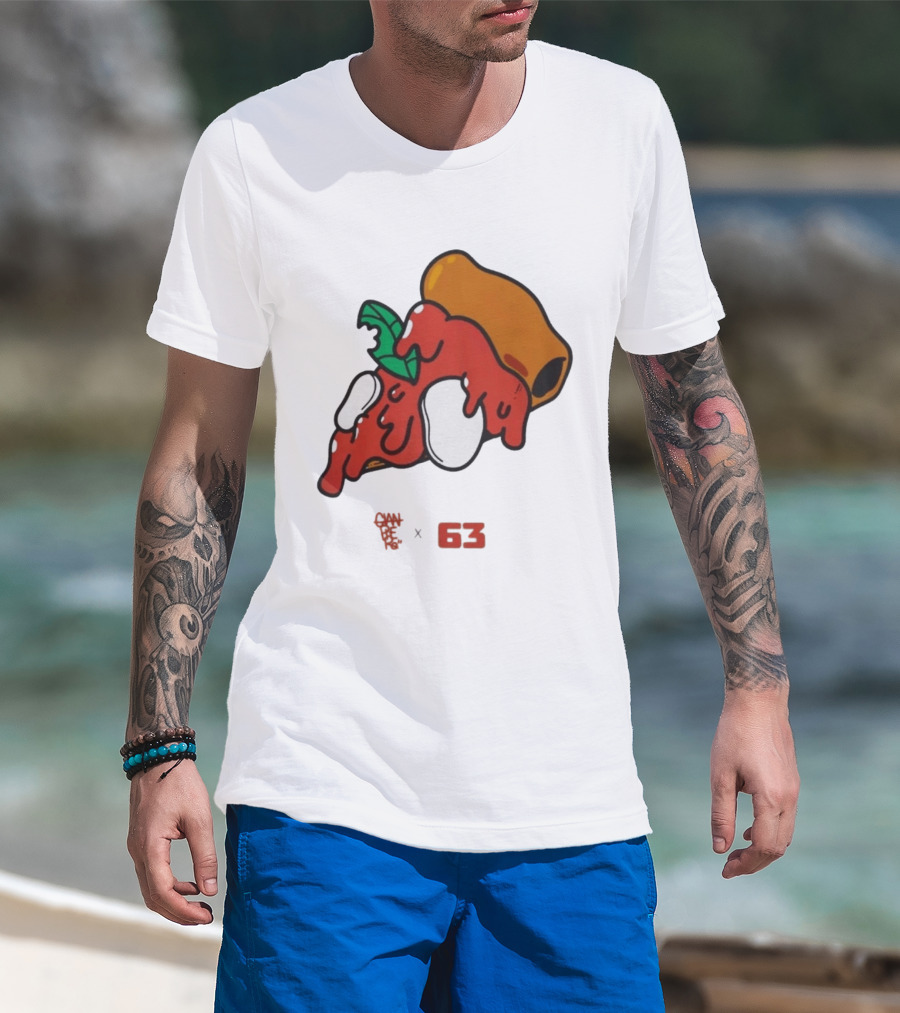 Francesco Bagnaia Ello 2026 X 63 Pizza T-Shirt
