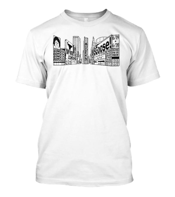 Goose The Band MSG 2026 New York City Skyline T-Shirt