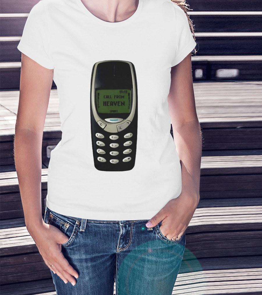 11:11 Call From Heaven Spirit Vintage Phone T-Shirt