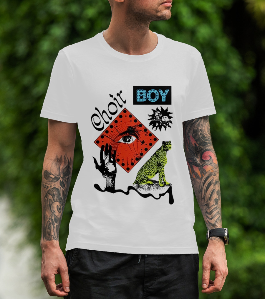 Choir Boy Eye Sun Cheetah Mystical T-Shirt