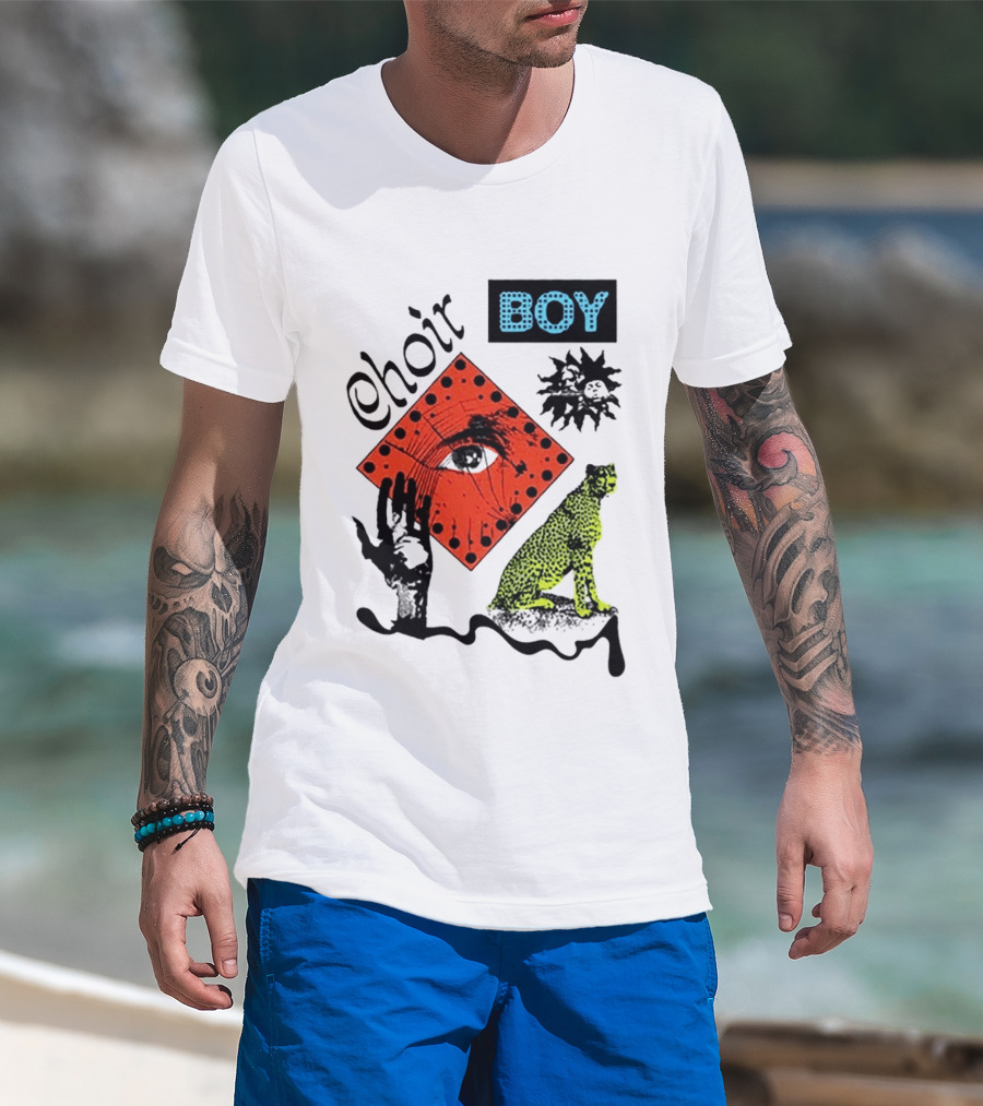 Choir Boy Eye Sun Cheetah Mystical T-Shirt
