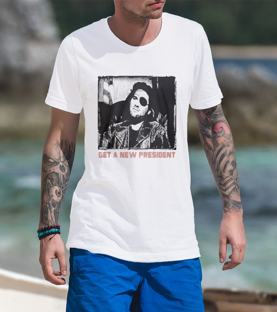 Escape From New York Snake Plissken Get A New President T-Shirt