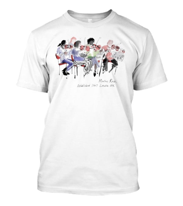 Martine Rose Established 2007 London UK Violin Orchestra Ensemble T-Shirt