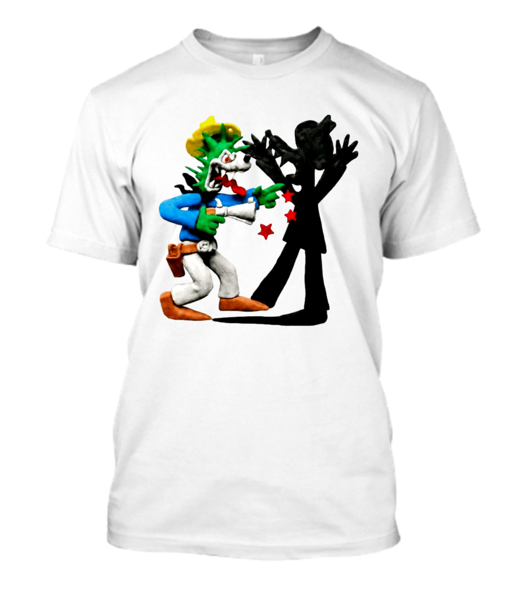 Spooky Woods Backstabber Cartoon Forest Duel T-Shirt
