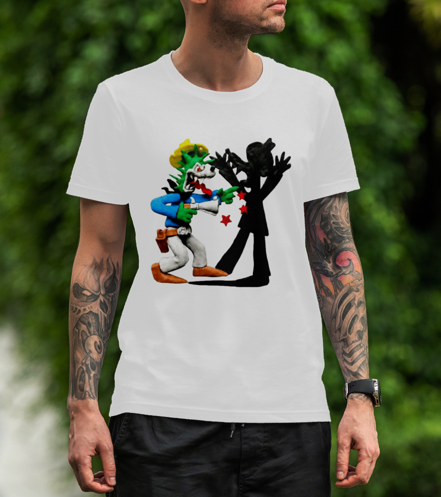 Spooky Woods Backstabber Cartoon Forest Duel T-Shirt