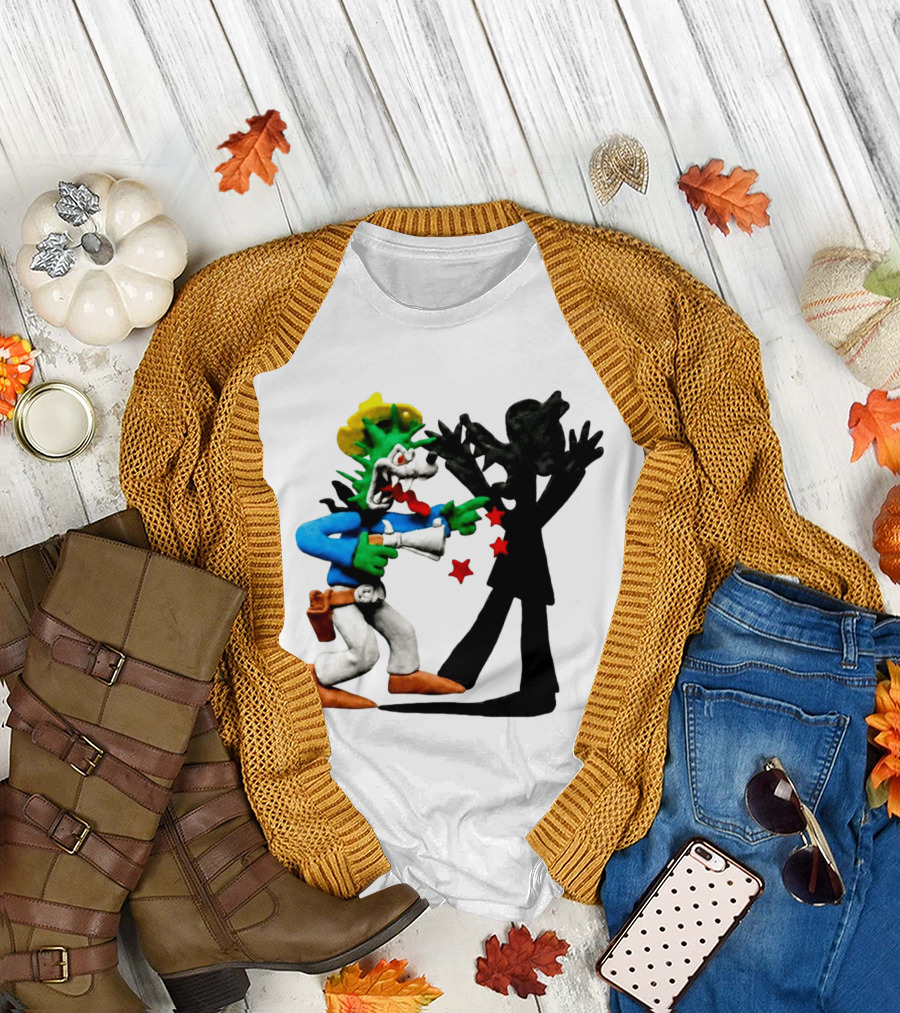 Spooky Woods Backstabber Cartoon Forest Duel T-Shirt