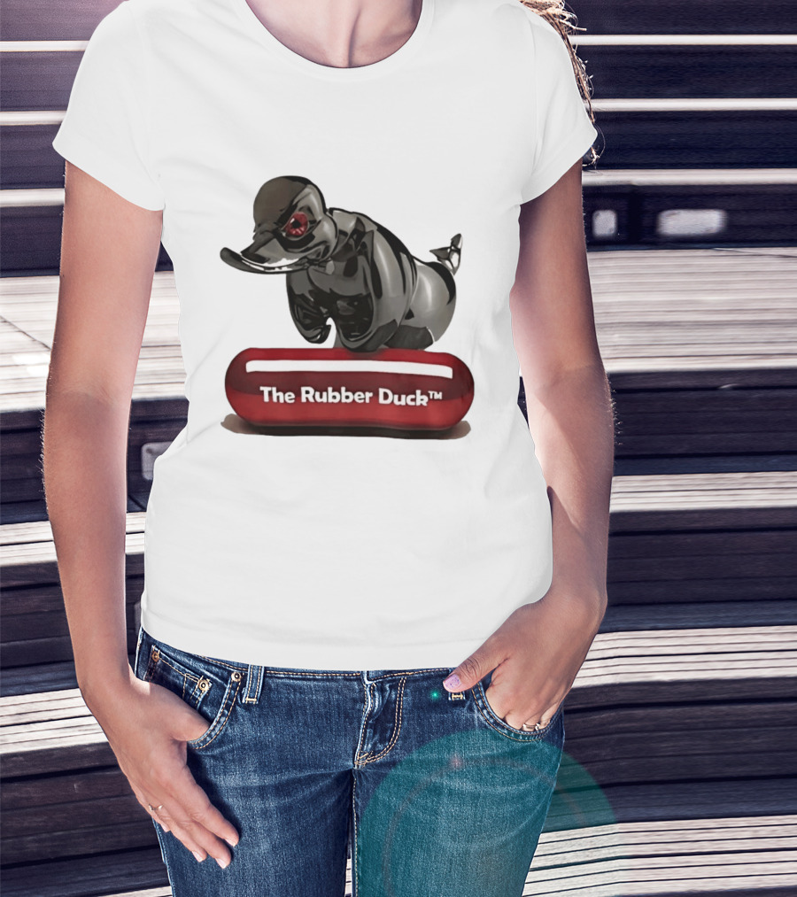 The Rubber Duck Black Chrome Collectible T-Shirt