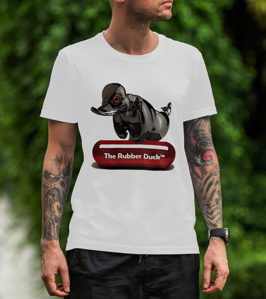 The Rubber Duck Black Chrome Collectible T-Shirt