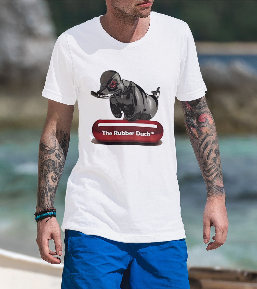 The Rubber Duck Black Chrome Collectible T-Shirt