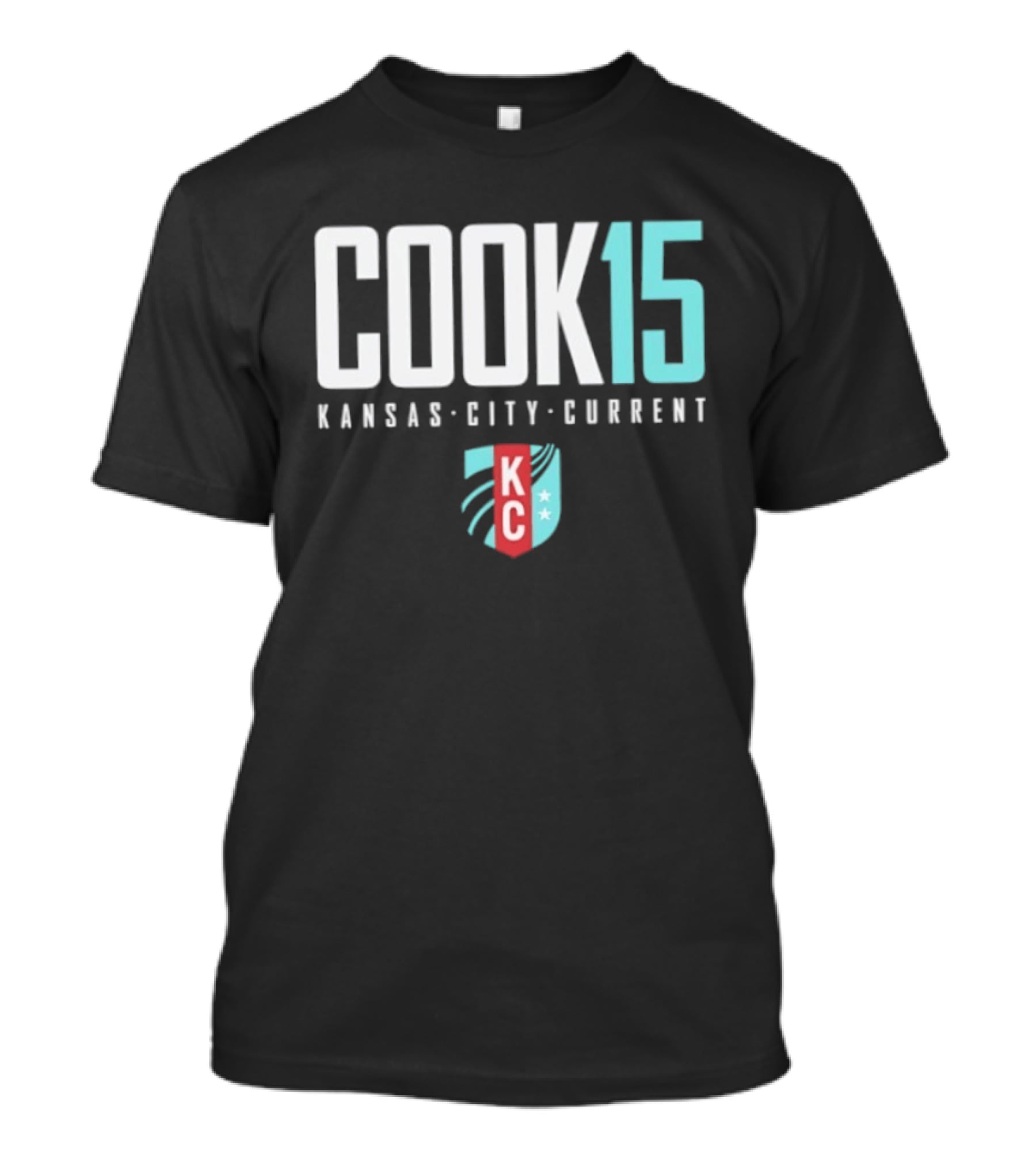 COOK 15 Kansas City Current NWSL KC T-Shirt