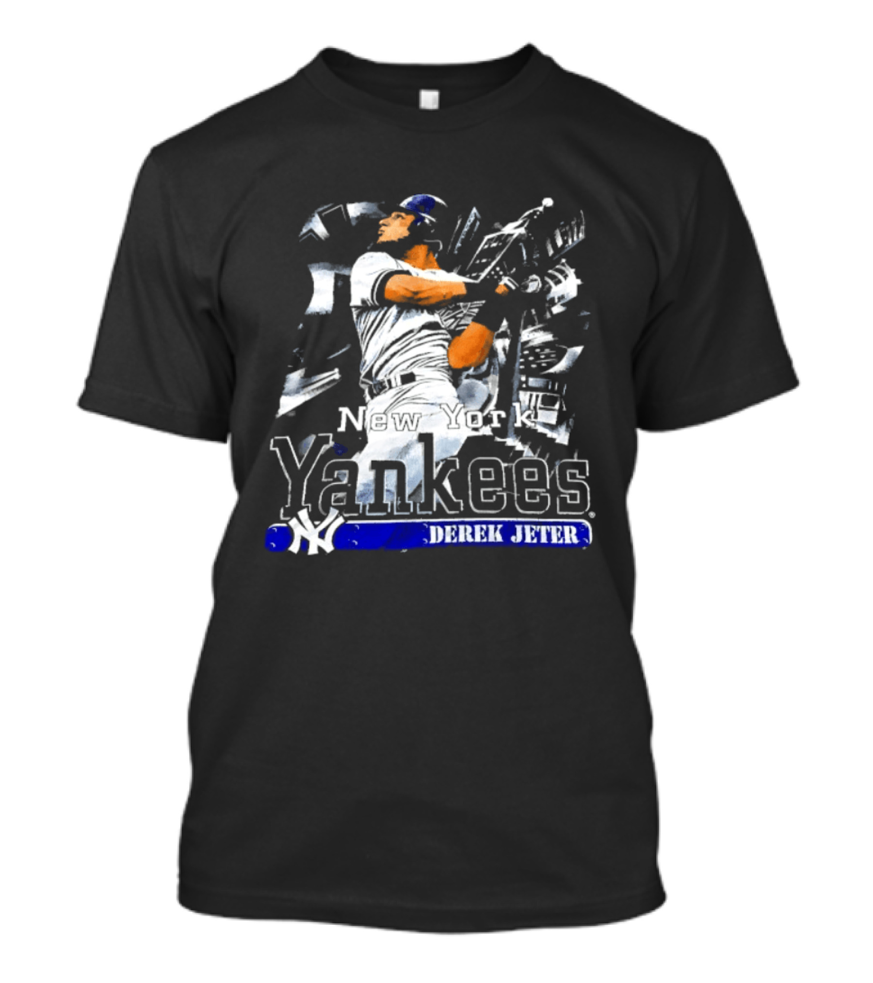 Yankees Derek Jeter Career Highlights New York Baseball Legend T-Shirt