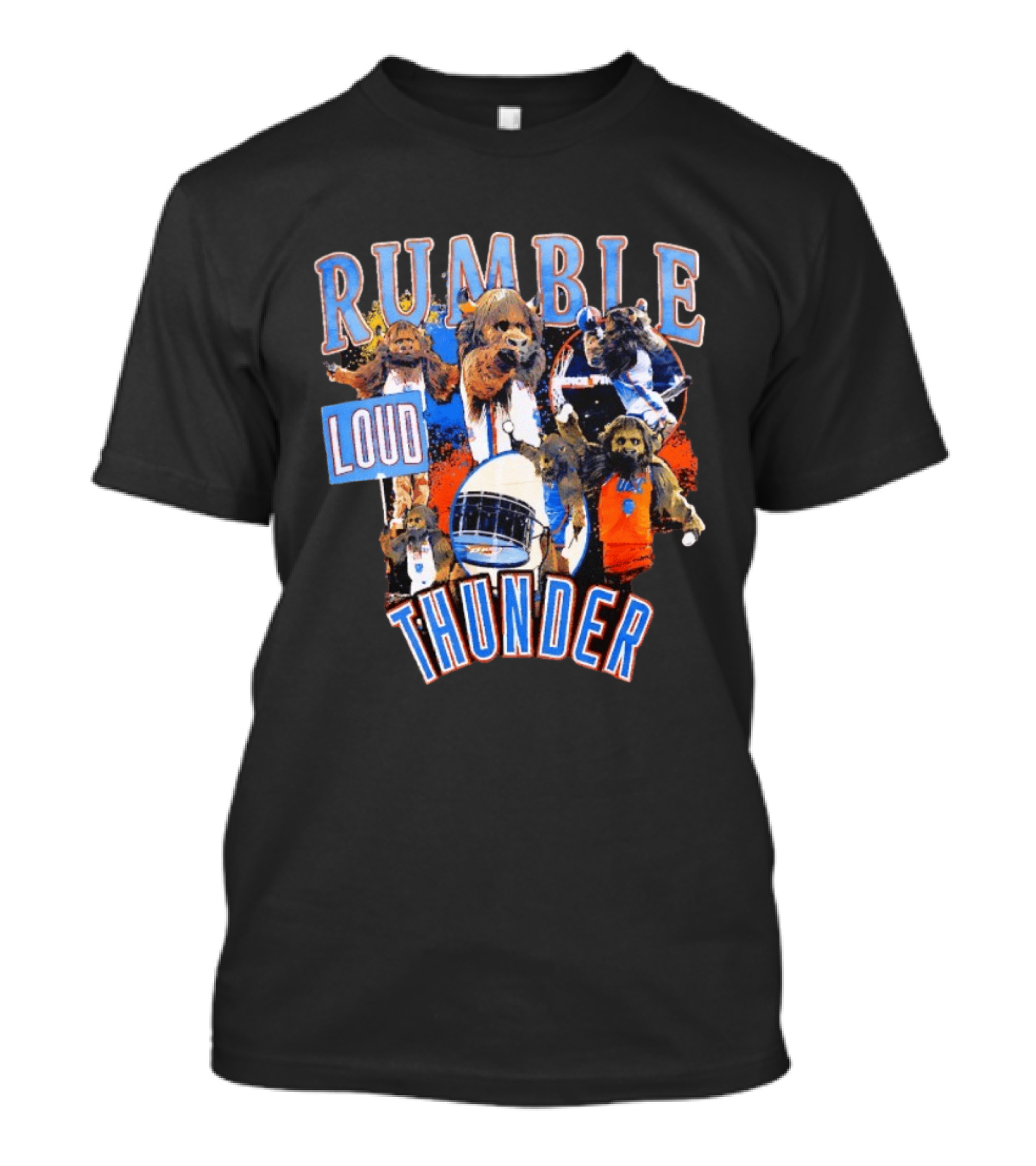 Rumble Loud Thunder Oklahoma City Crossroads T-Shirt