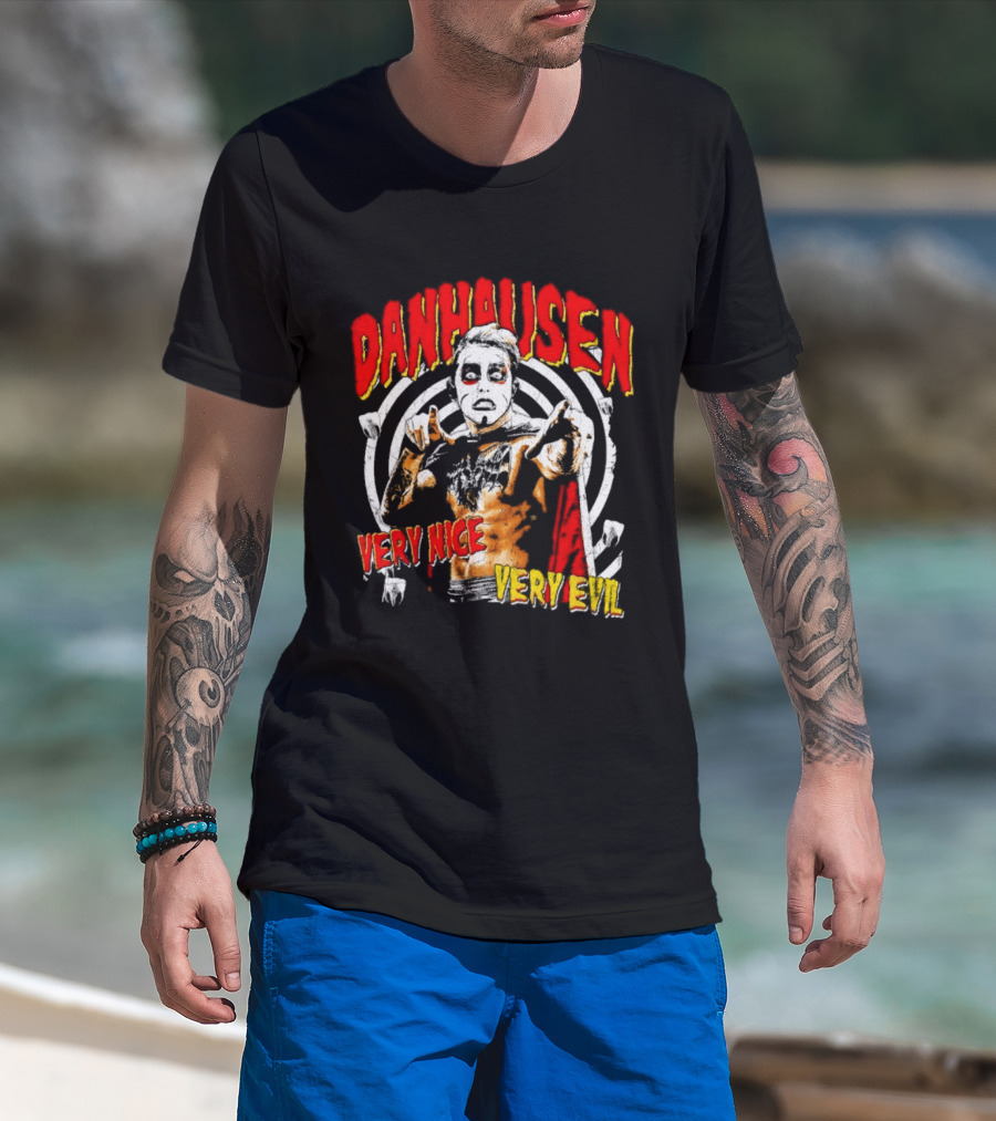 Danhausen Very Nice Very Evil Professional Wrestling T-Shirt