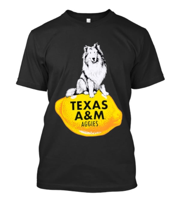 Texas A And M Aggies Husky Lemon T-Shirt