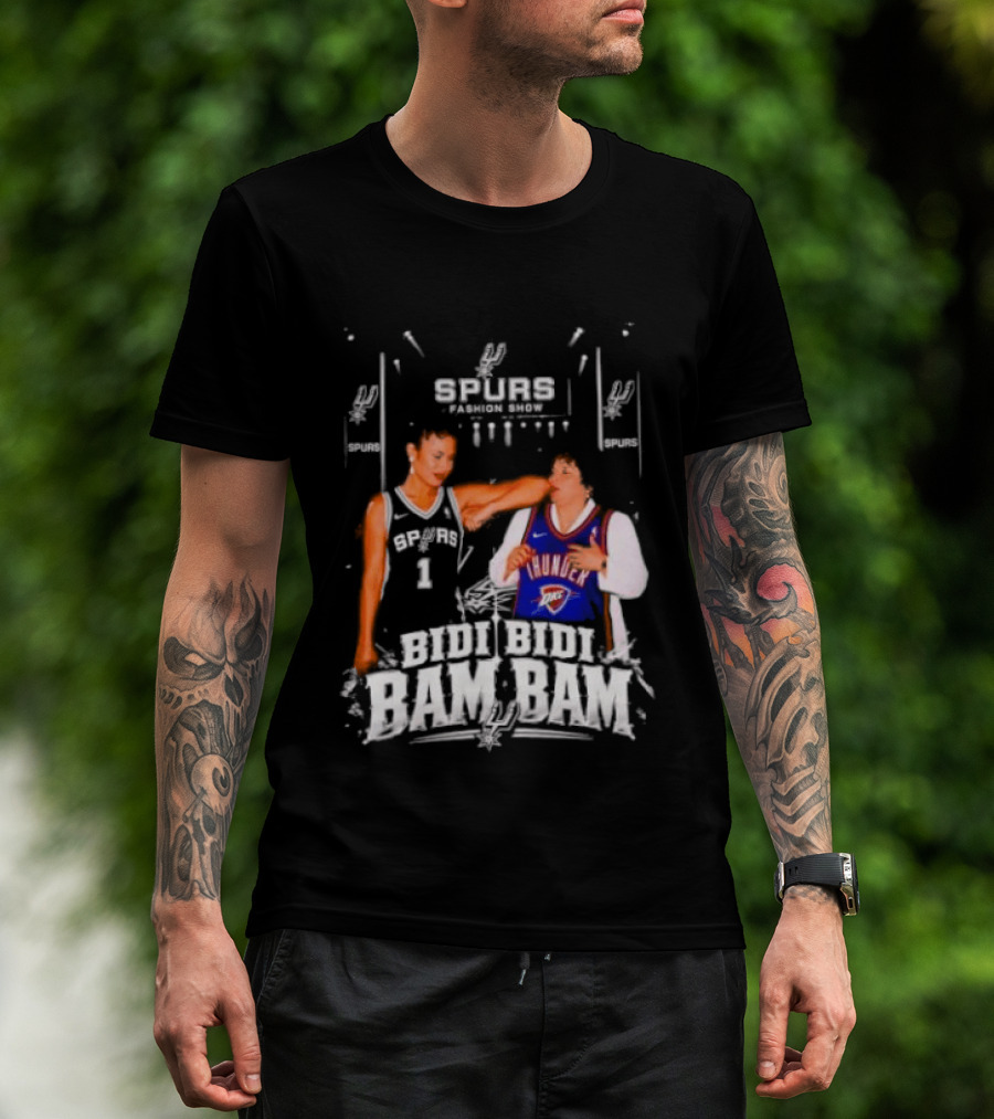 Spurs Thunder Bidi Bidi Bam Bam Fashion Show T-Shirt