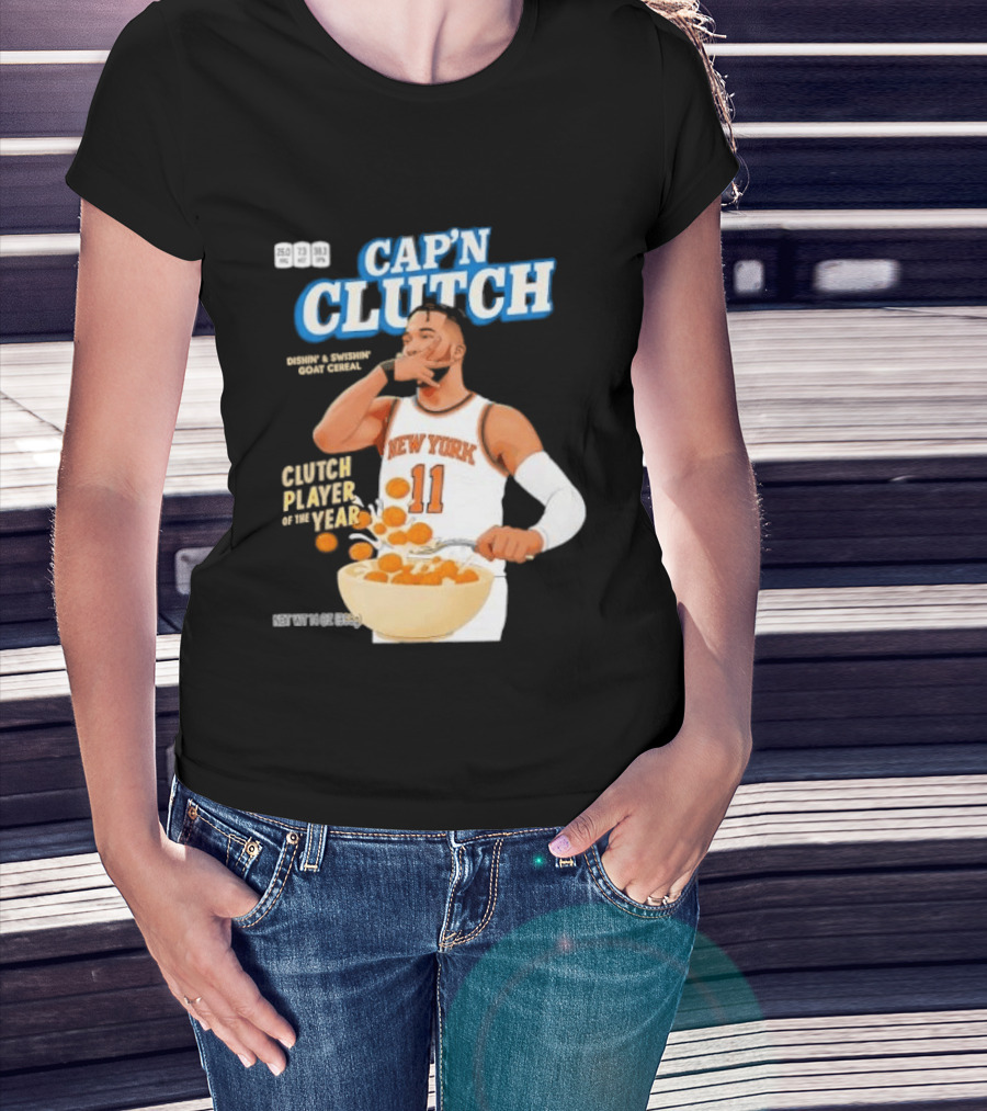 Cap'n Clutch New York Eleven Clutch Player Of The Year T-Shirt