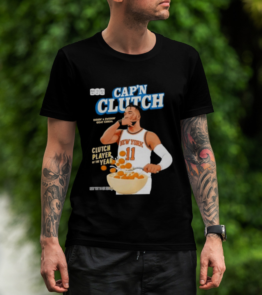 Cap'n Clutch New York Eleven Clutch Player Of The Year T-Shirt