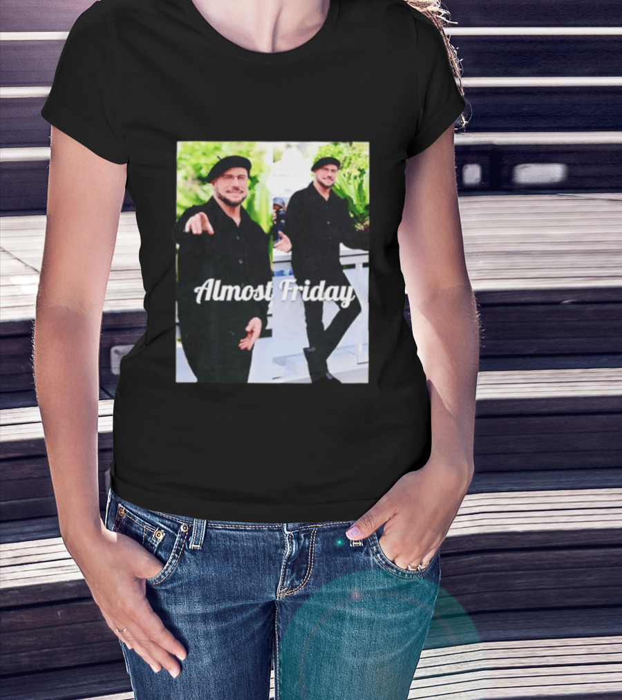 John Travolta Almost Friday Cannes Film Festival 2026 Saturday Night T-Shirt