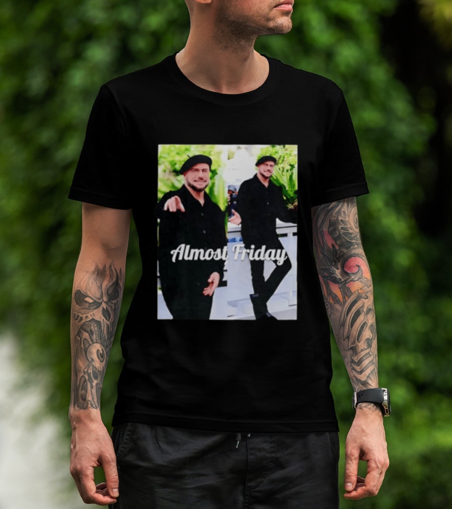 John Travolta Almost Friday Cannes Film Festival 2026 Saturday Night T-Shirt