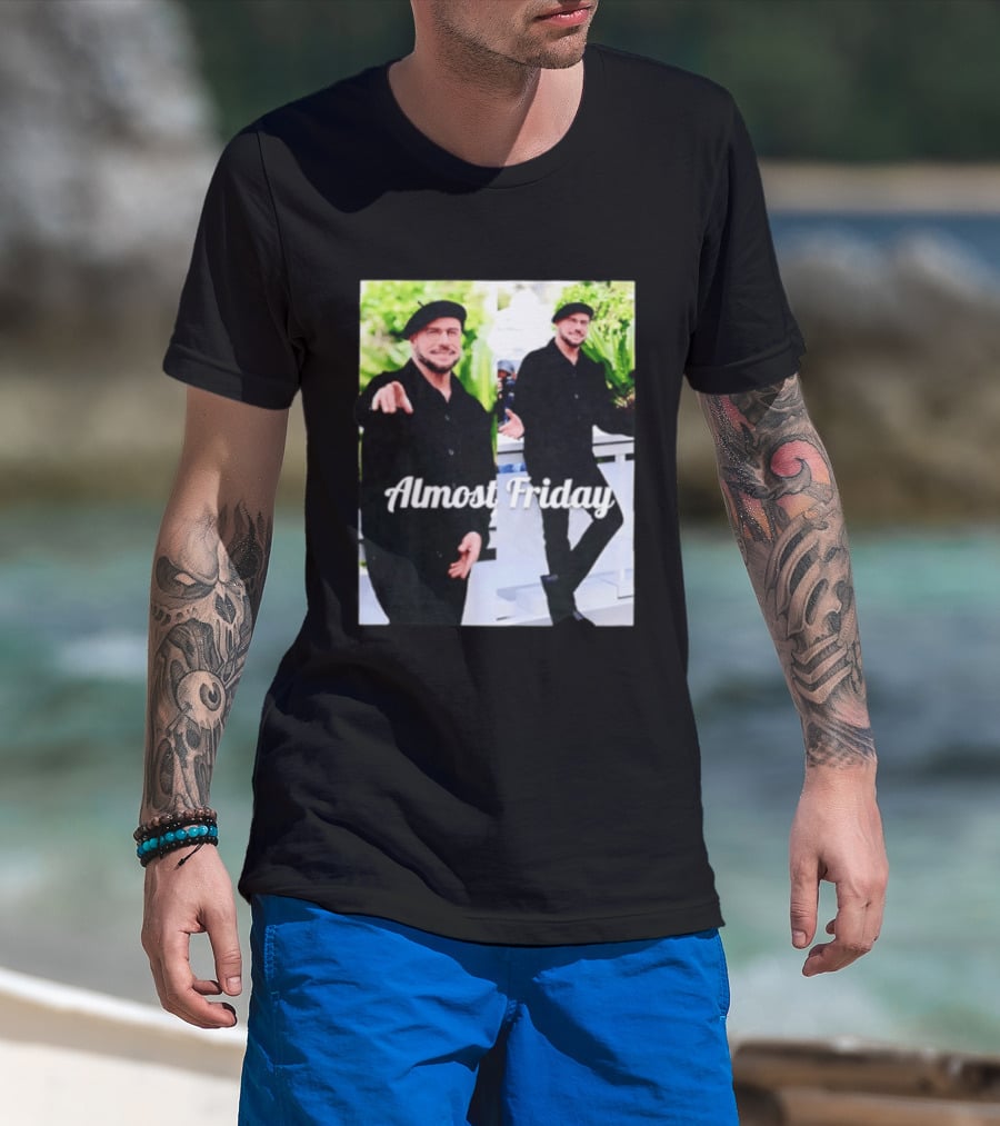 John Travolta Almost Friday Cannes Film Festival 2026 Saturday Night T-Shirt