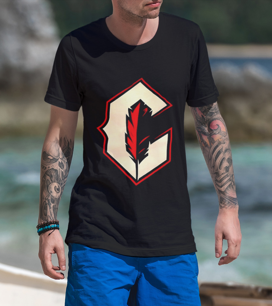 Cleveland Guardians Feather C Baseball Classic Fan T-Shirt