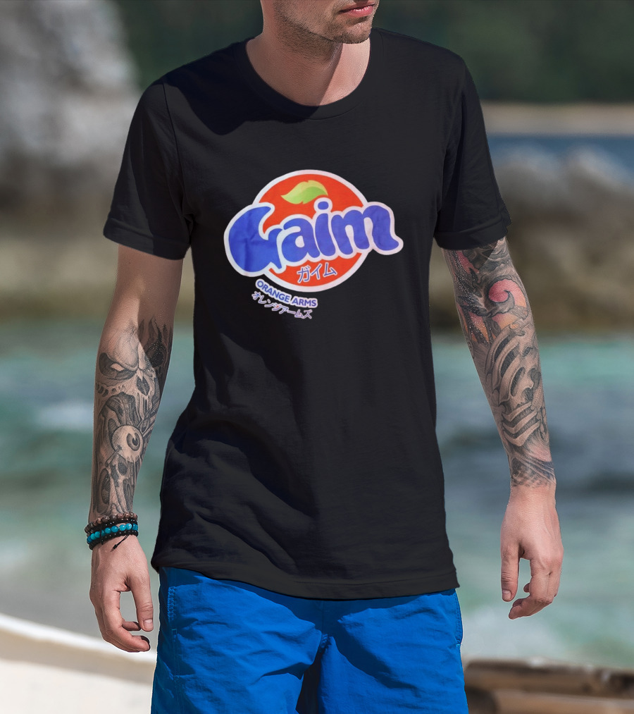 Gaim Orange Leaf Arms T-Shirt