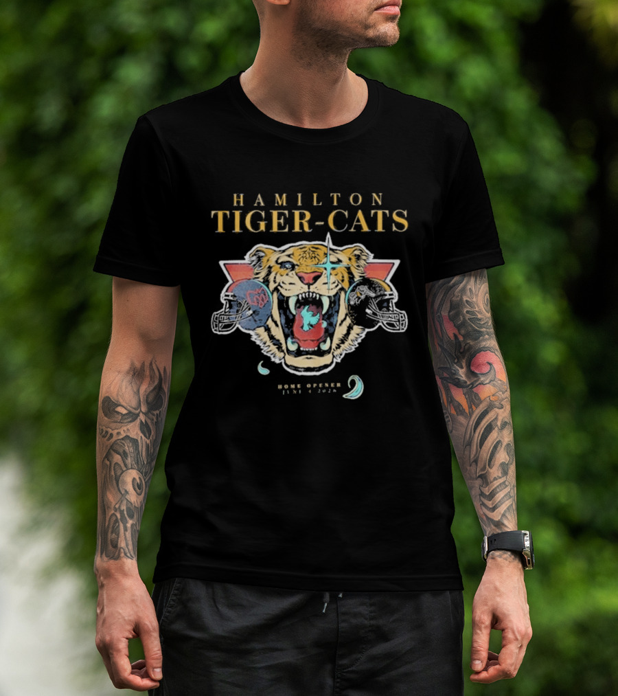 Hamilton Tiger Cats Home Opener 2026 Tiger T-Shirt