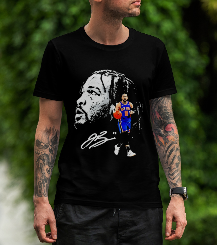 Jalen Brunson New York Basketball Number 11 Player T-Shirt
