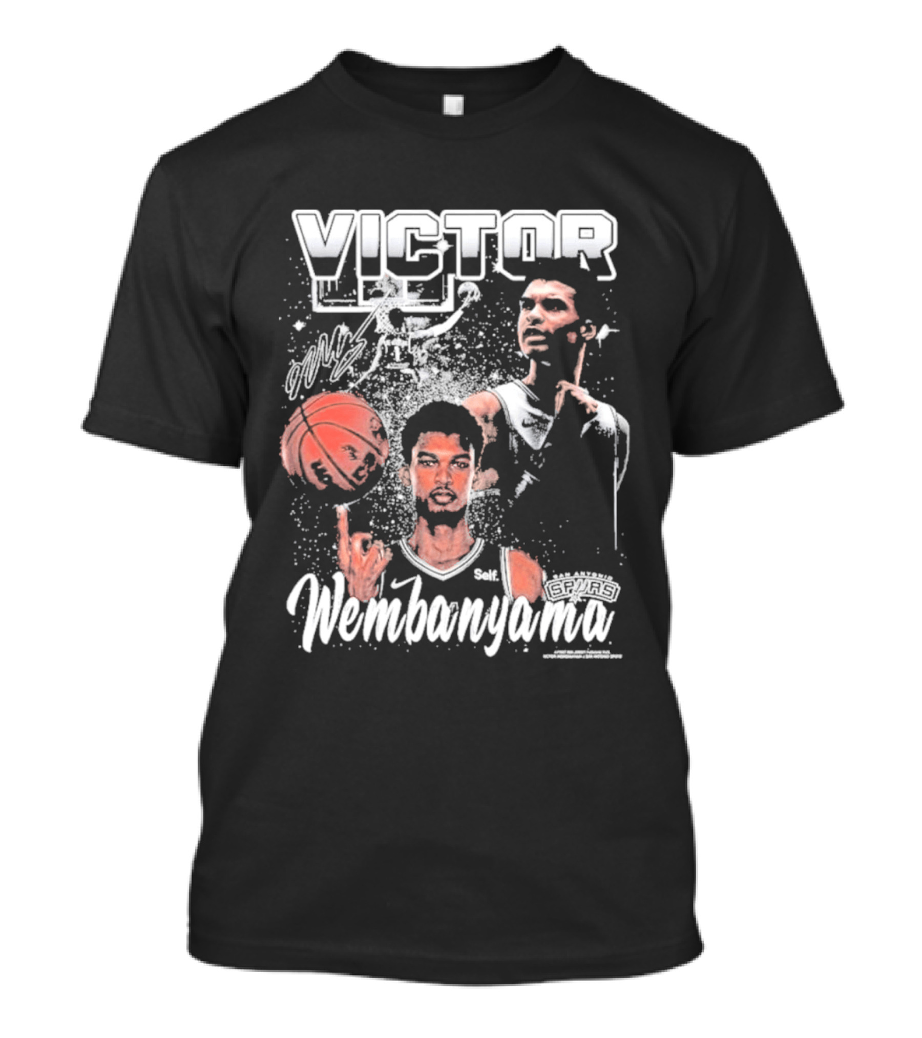 Victor Wembanyama San Antonio Spurs Nike Basketball T-Shirt