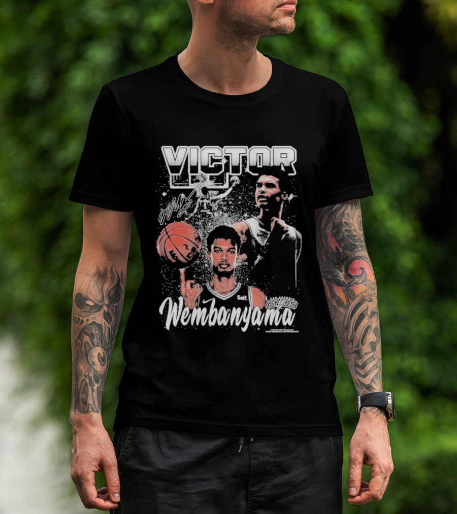 Victor Wembanyama San Antonio Spurs Nike Basketball T-Shirt