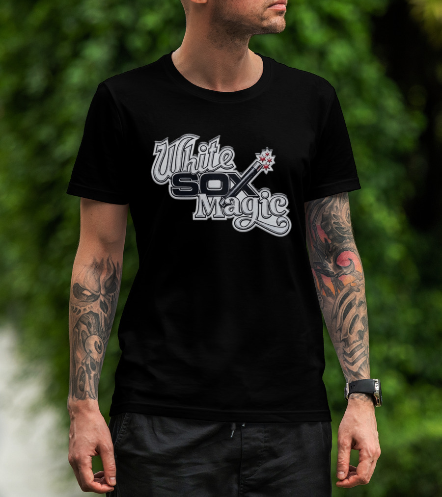 White Sox Magic Wand With Stars T-Shirt