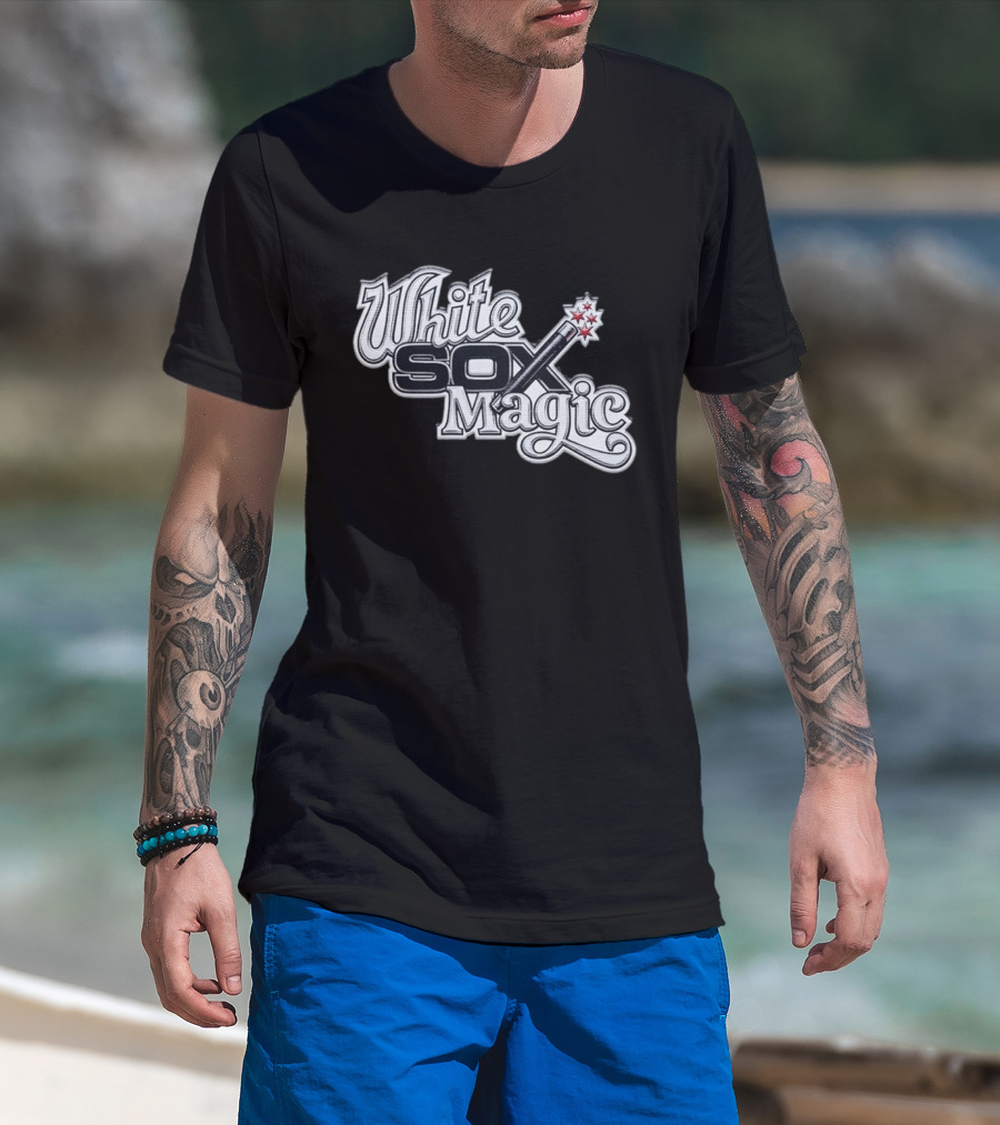 White Sox Magic Wand With Stars T-Shirt