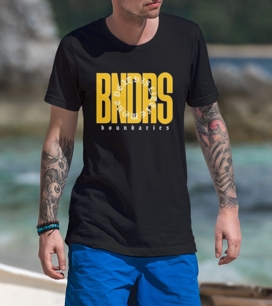 Boundaries Face The Blade Death Is The New Mohican T-Shirt