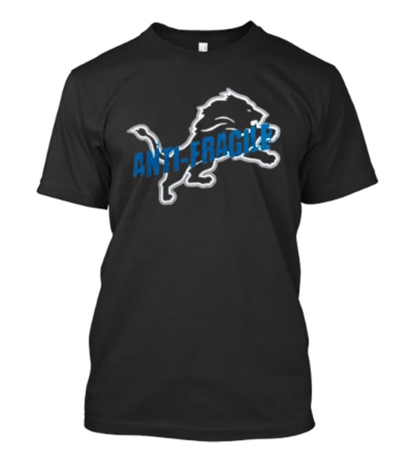 Detroit Lions Anti Fragile Jack Campbell Linebacker Collaboration T-Shirt