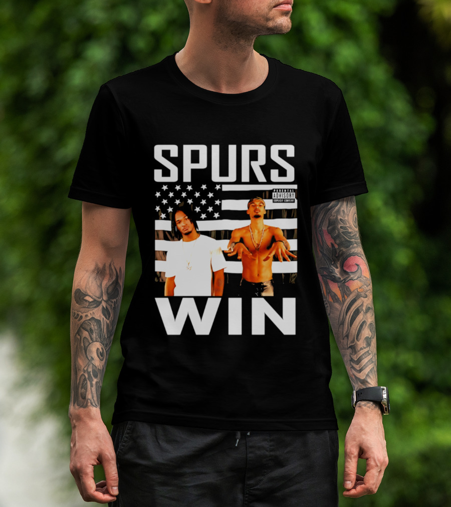 Victor Wembanyama Stephon Castle Spurs Win Outkast Stankonia T-Shirt