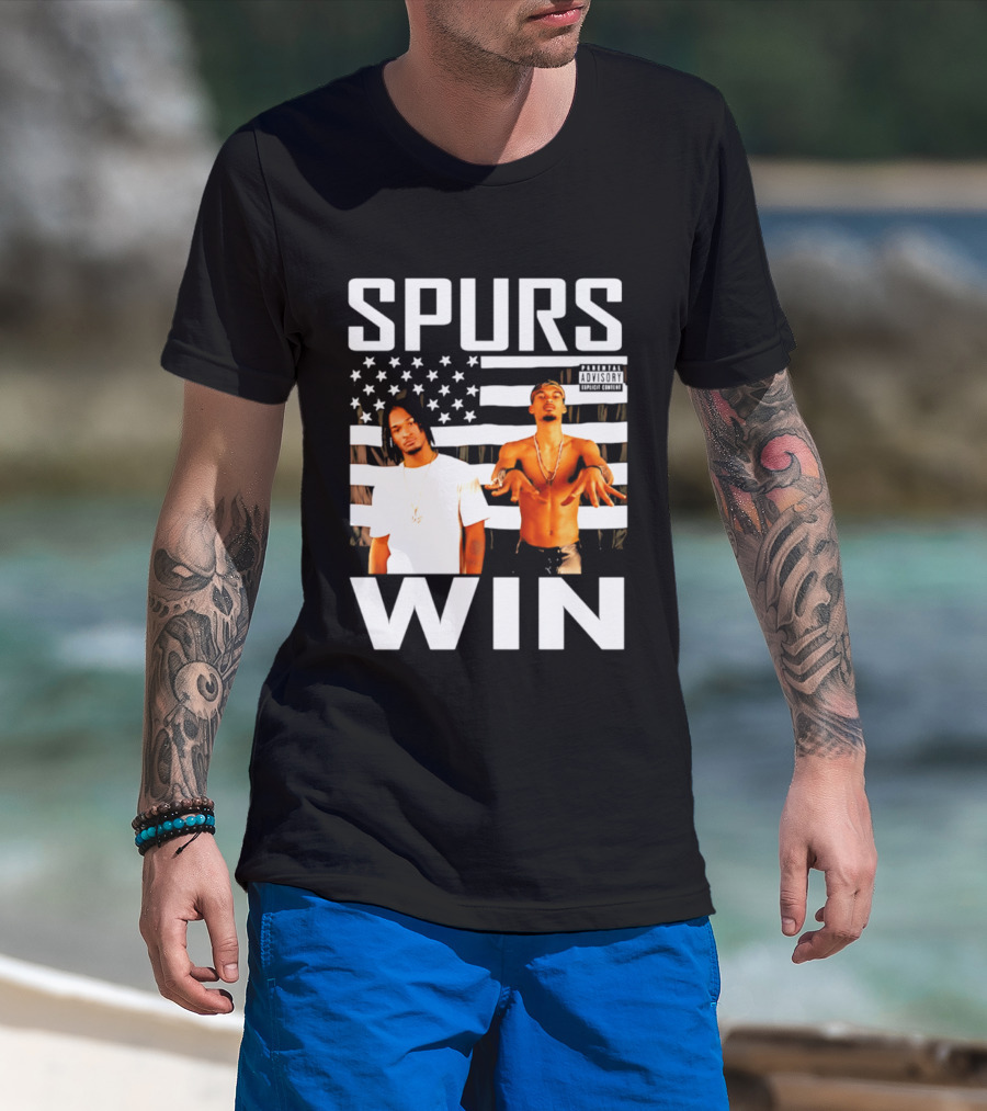 Victor Wembanyama Stephon Castle Spurs Win Outkast Stankonia T-Shirt