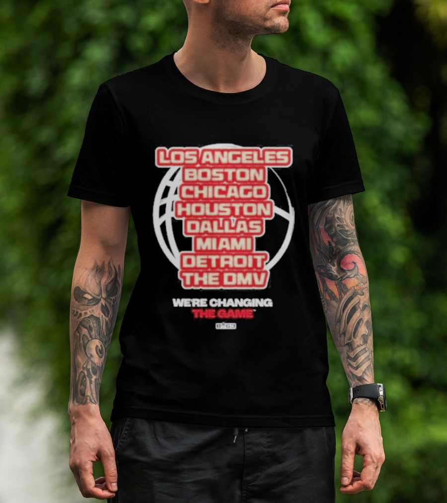 Big3 9Th Wonder In The Summer Los Angeles Boston Chicago Houston Dallas Miami Detroit The DMV T-Shirt