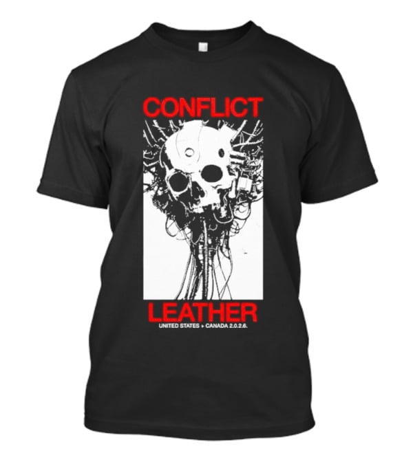 Conflict Leather Exclusive Leatherhead Carnivore Black 2.0.2.6. T-Shirt