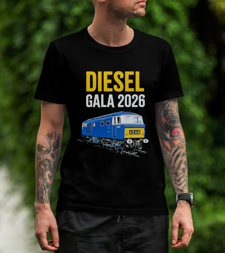Diesel Gala 2026 07017 Train Event T-Shirt