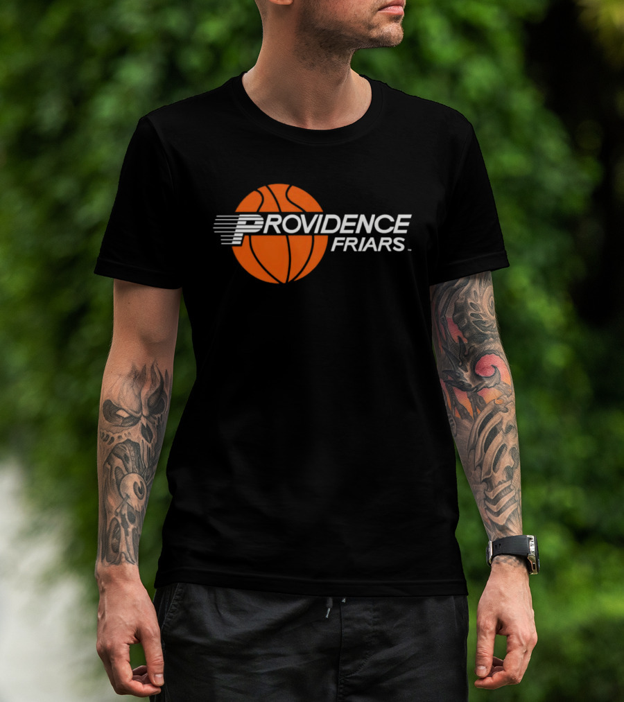 Providence Friars Basketball Orange Ball T-Shirt
