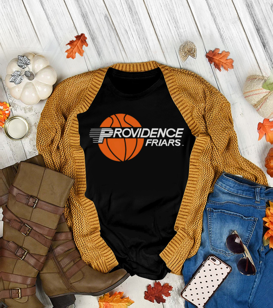 Providence Friars Basketball Orange Ball T-Shirt