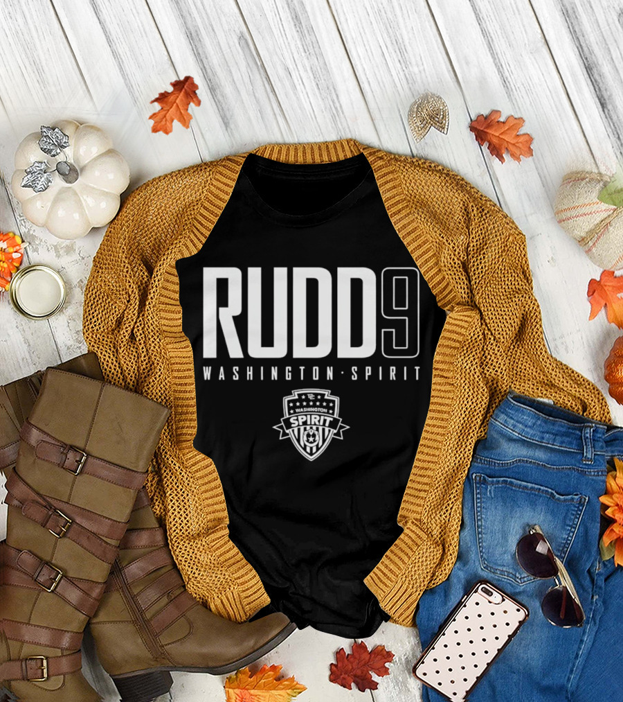 Rudd9 Washington Spirit NWSL Soccer Team T-Shirt