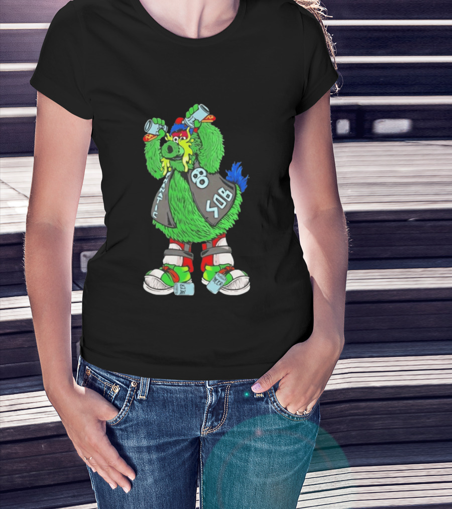 Stone Cold Phanatic Philadelphia Phillies SOB Fanatic Beer Drinking 3:16 T-Shirt