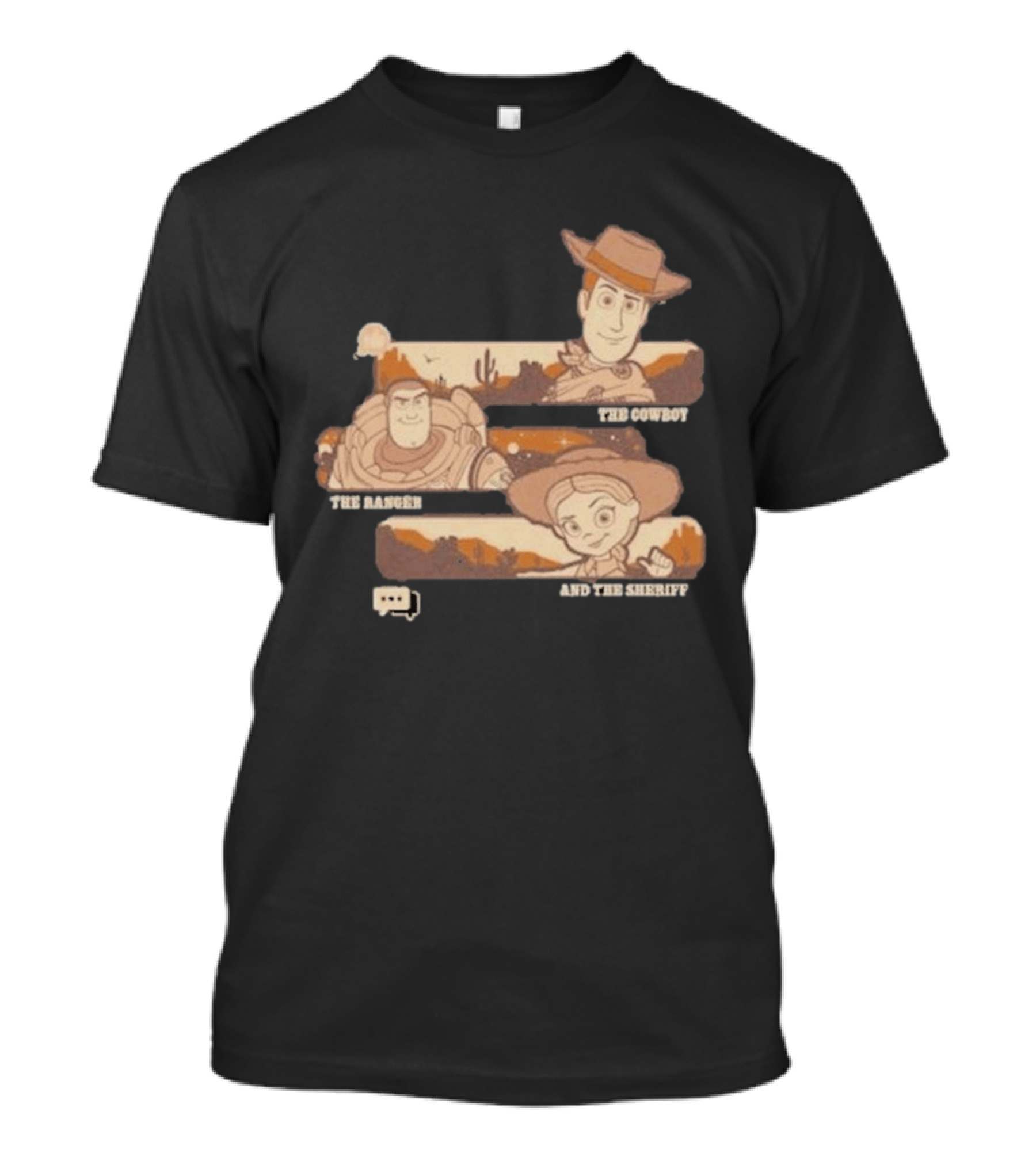 The Cowboy The Ranger And The Sheriff T-Shirt